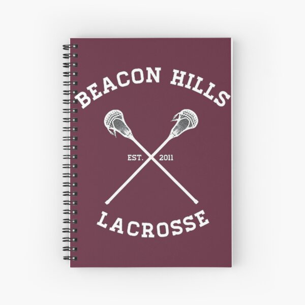 Teen Wolf Lacrosse Spiral Notebook