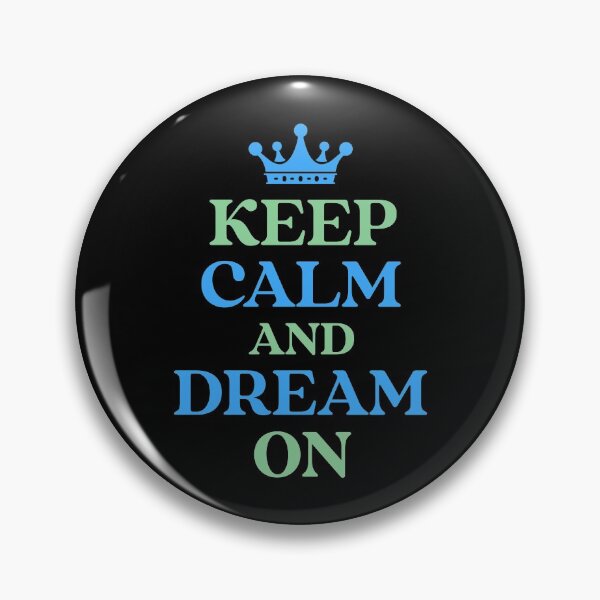 Item preview, Keep Calm and Dream On Crown designed and sold by OnyxMoonDesigns.