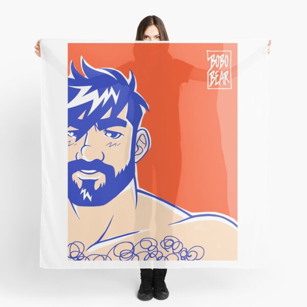 ADAM LIKES RED Scarf