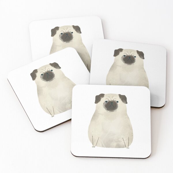 Item preview, Grumpy pug painting transparent png designed and sold by KayLadyBug.