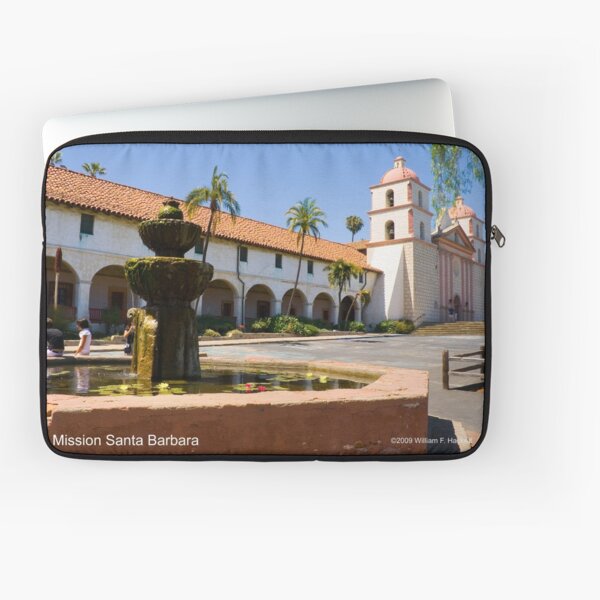 Mission Santa Barbara Laptop Sleeve