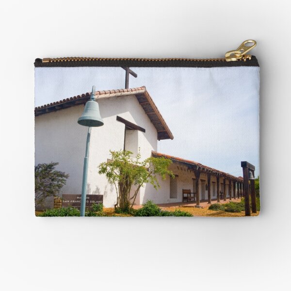 Mission San Francisco Solano Zipper Pouch