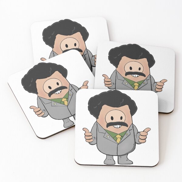 Item preview, The Art Chibi Borat Guy Funny pig Love designed and sold by RubenPrice2210.