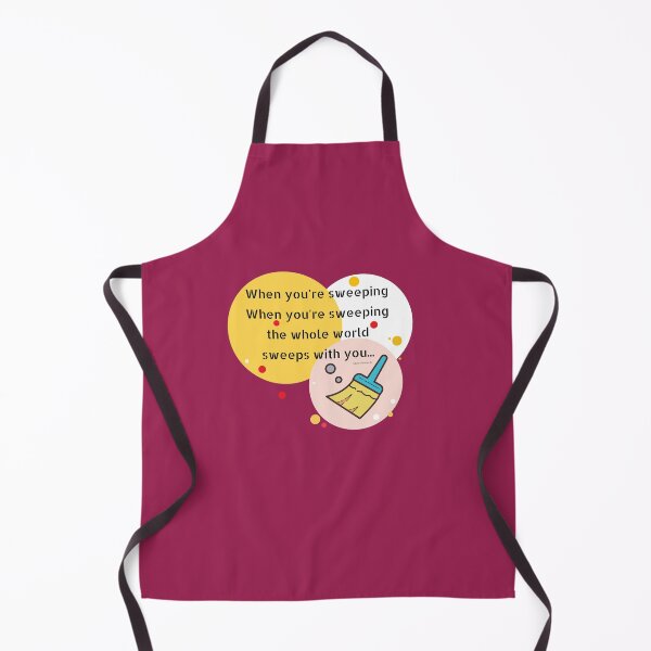 Item preview, When You're Sweeping The Whole World Sweeps With You designed and sold by SavvyCleaner.
