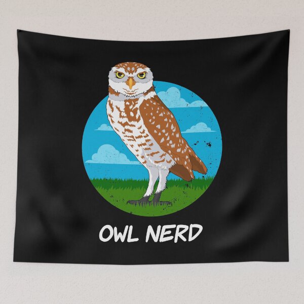 Item preview, Nerd Birding Birdwatching Burrowing Owl product designed and sold by jakehughes2015.