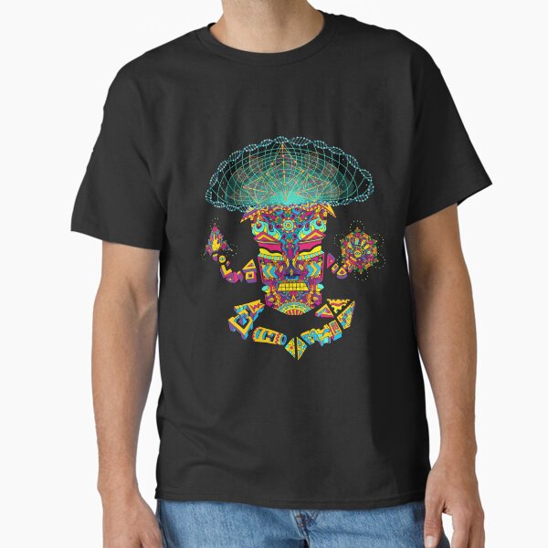 Golden Teacher Mushroom God Classic T-Shirt