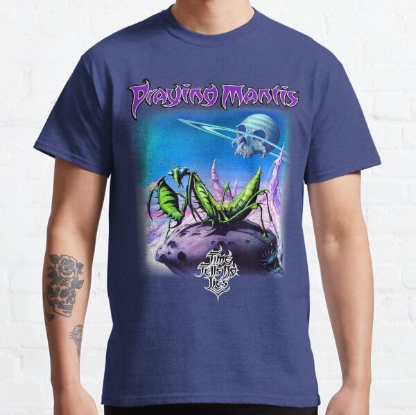 Praying Mantis - Time Tells No Lies Classic Old School UK NWOBHM Heavy Metal Classic T-Shirt