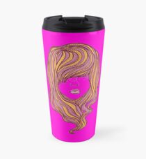 long hair rock Travel Mug