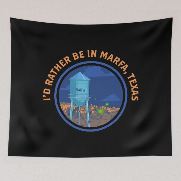 Item preview, I’d Rather Be In Marfa Texas Desert Vacation Marfa Lights product designed and sold by jakehughes2015.