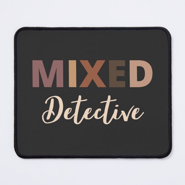 Item preview, Mixed Race detective designed and sold by LAST WEEK'S STOLEN AESTHETICS.