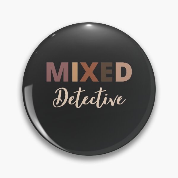 Item preview, Mixed Race detective designed and sold by LAST WEEK'S STOLEN AESTHETICS.