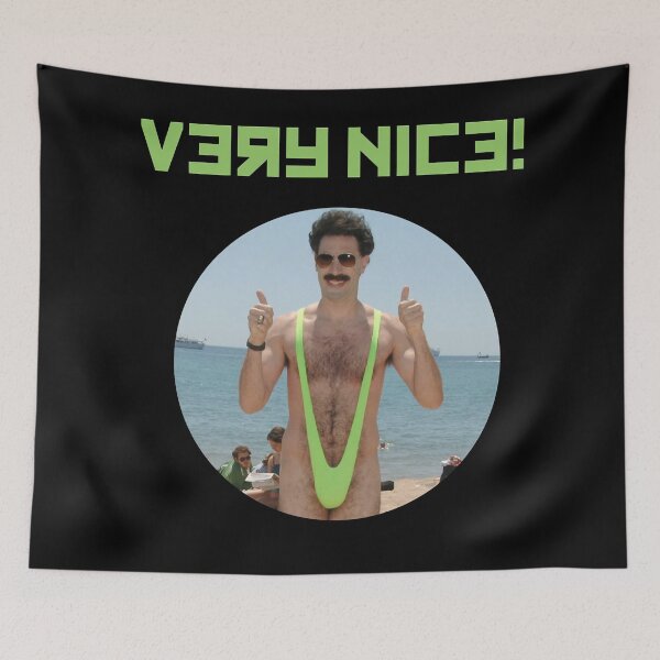 Item preview, Beautiful Model Borat Very Nice! Classic Fans designed and sold by RubenPrice2210.