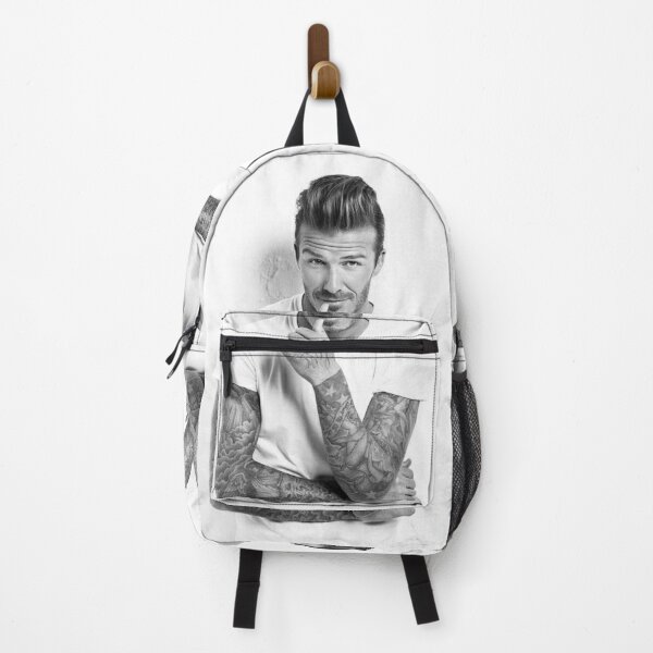 David Beckham Backpack Handsome Man Daypack Football Star Picture