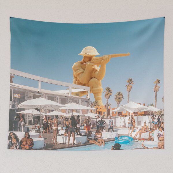 Item preview, Playing toy soldier in pool party designed and sold by ESCAPZ.