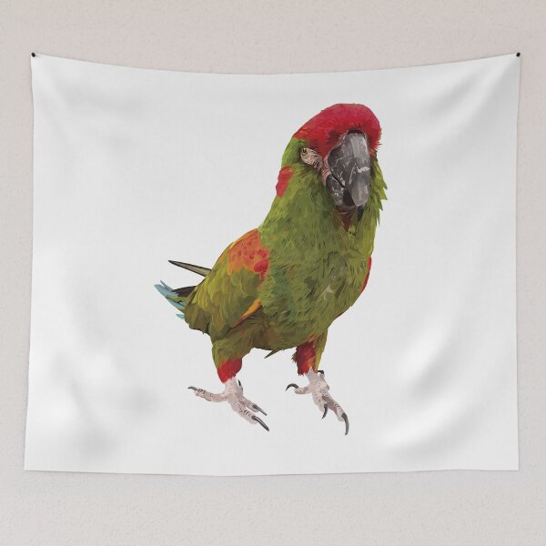 Item preview,  Red-fronted macaw designed and sold by obscurite.