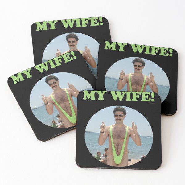 Item preview, Birthday Gift Borat Mankini My Wife Awesome For Movie Fans designed and sold by RubenPrice2210.