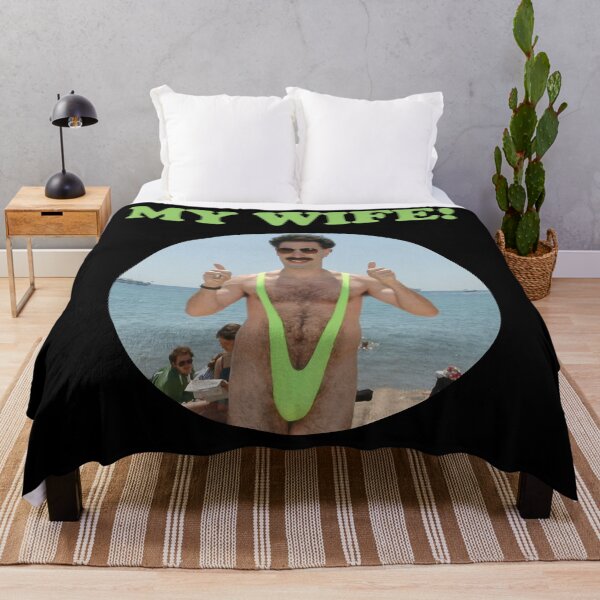 Item preview, Birthday Gift Borat Mankini My Wife Awesome For Movie Fans designed and sold by RubenPrice2210.