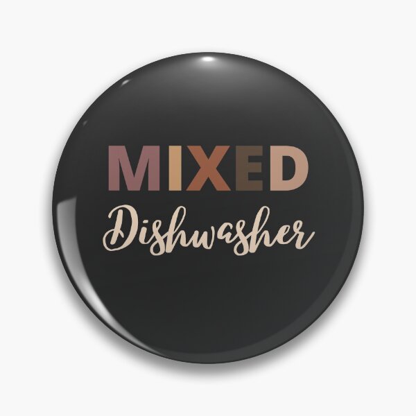 Item preview, Mixed Race dishwasher designed and sold by LAST WEEK'S STOLEN AESTHETICS.