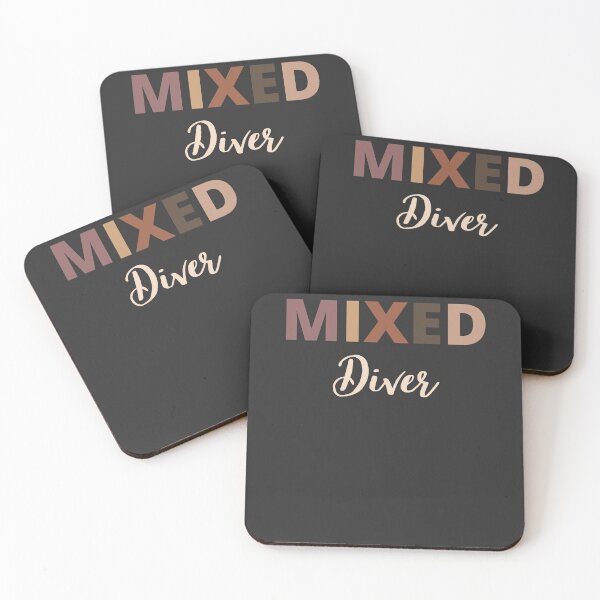 Item preview, Mixed Race diver designed and sold by LAST WEEK'S STOLEN AESTHETICS.