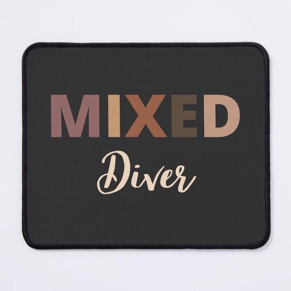 Item preview, Mixed Race diver designed and sold by LAST WEEK'S STOLEN AESTHETICS.