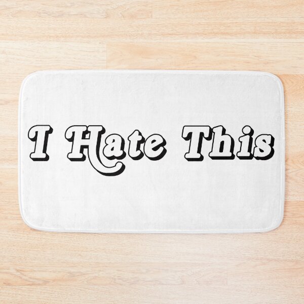 Item preview, I hate this designed and sold by LuluStardust.