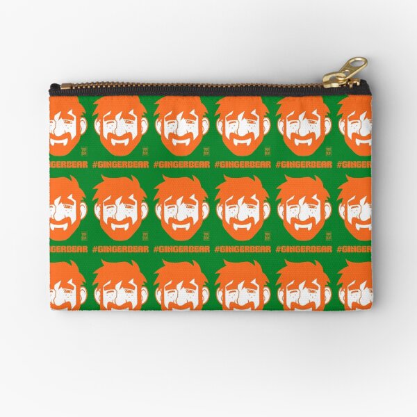 ADAM LIKES GINGER Zipper Pouch