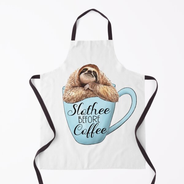 Item preview, Slothee Before Coffee, Funny Sloth, Coffee Lover designed and sold by sunshine64.