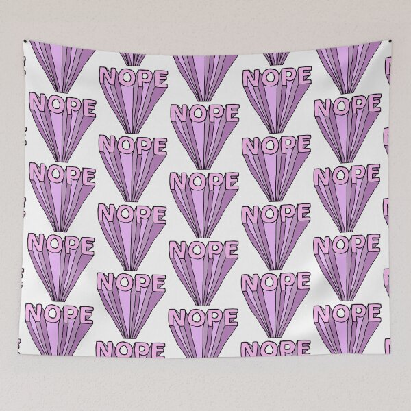 Item preview, Nope 3D Pastel Realness designed and sold by peakednthe90s.