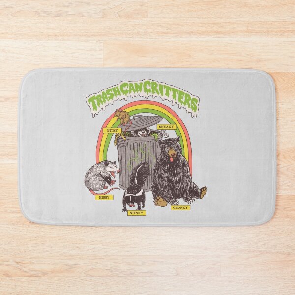 Item preview, Trash Can Crittes designed and sold by tersenyumlah.