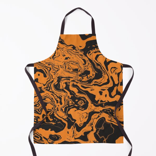 Item preview, Classic Halloween Orange and Black Swirl designed and sold by Ispeakgeek.