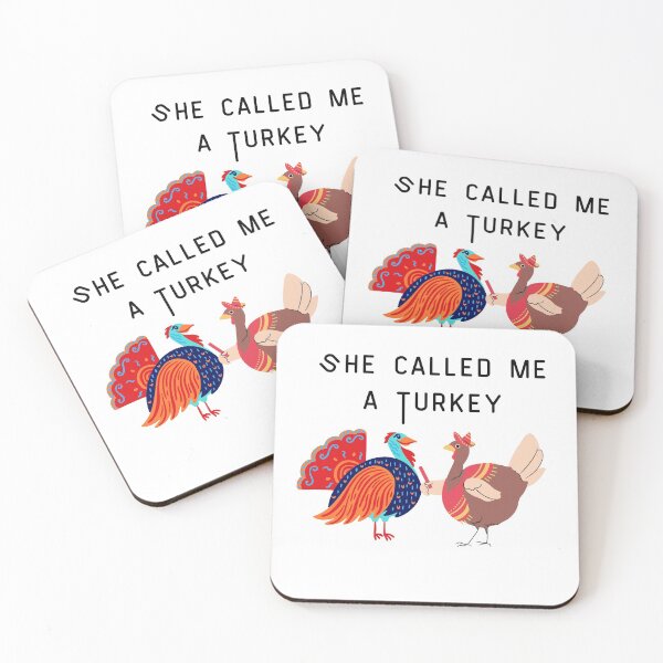 Item preview, She called me a Turkey - funny T-Shirt and Accessories designed and sold by 3TFashion.
