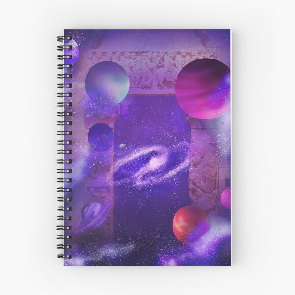 Item preview, Planetary Gateway to Space with Planets and Stars in the Milky Way designed and sold by MiaDelelai.