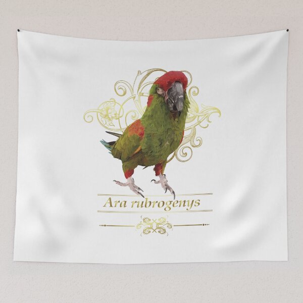 Item preview, Red-fronted macaw designed and sold by obscurite.