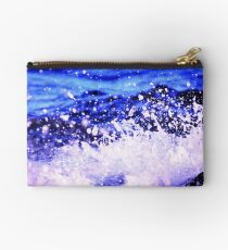Droplets - evening at Nudgee Beach Studio Pouch