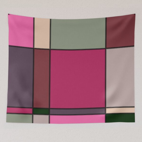 Item preview, Minimalist Abstract Squares 4 designed and sold by MaryJaneRC.
