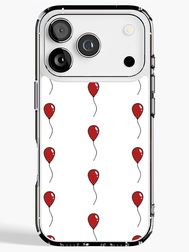 Thumbnail 1 of 5, iPhone Case, Red Balloon designed and sold by Reeseworks.