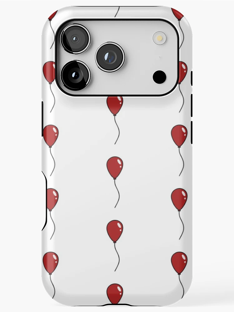 Thumbnail 1 of 4, iPhone Case, Red Balloon designed and sold by Reeseworks.