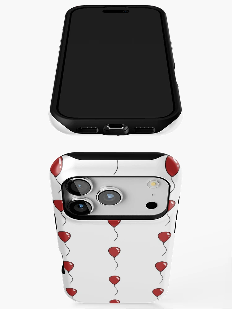 Thumbnail 3 of 4, iPhone Case, Red Balloon designed and sold by Reeseworks.