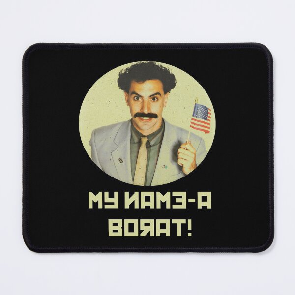 Item preview, For Mens Womens My Name-A Borat! Cute Graphic Gifts designed and sold by RubenPrice2210.