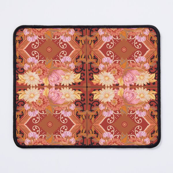 Item preview, Moroccan Floral Tile Vector Design designed and sold by Taleahsdesigns.