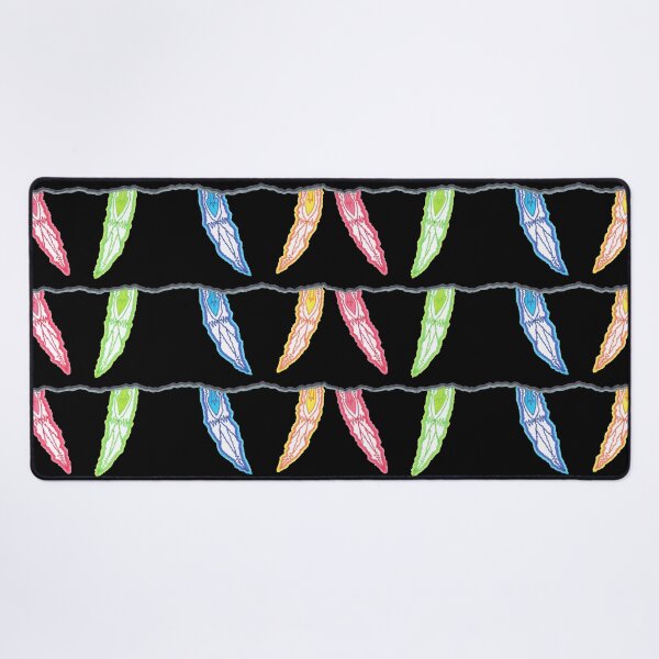 M.I. #38 |☽| Lightcickles Desk Mat