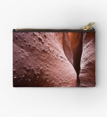 Spooky Curves and Lines, Grand Staircase Escalante, Utah Studio Pouch