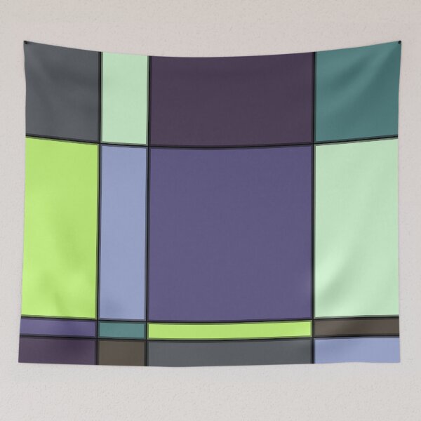 Item preview, Minimalist Abstract Squares 8 designed and sold by MaryJaneRC.