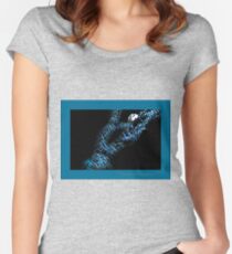 Dissolving man Women's Fitted Scoop T-Shirt