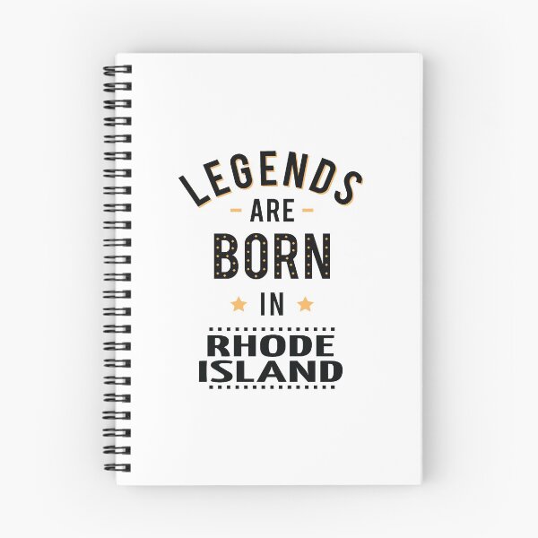 Item preview, Legends Are Born In Rhode Island designed and sold by FiveNiches.