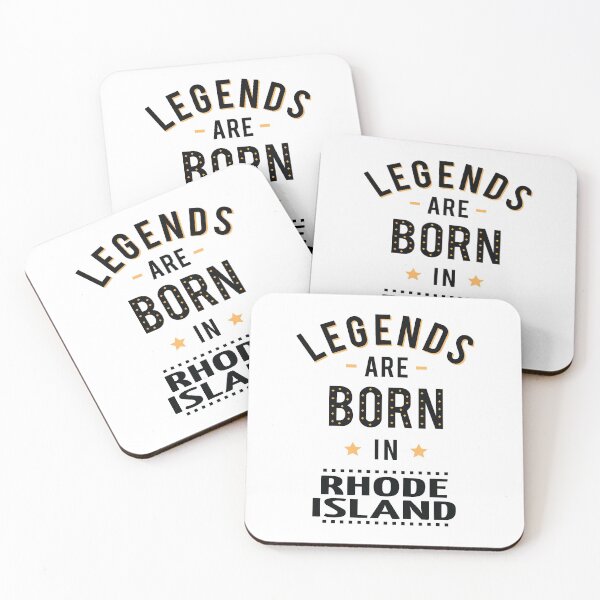 Item preview, Legends Are Born In Rhode Island designed and sold by FiveNiches.