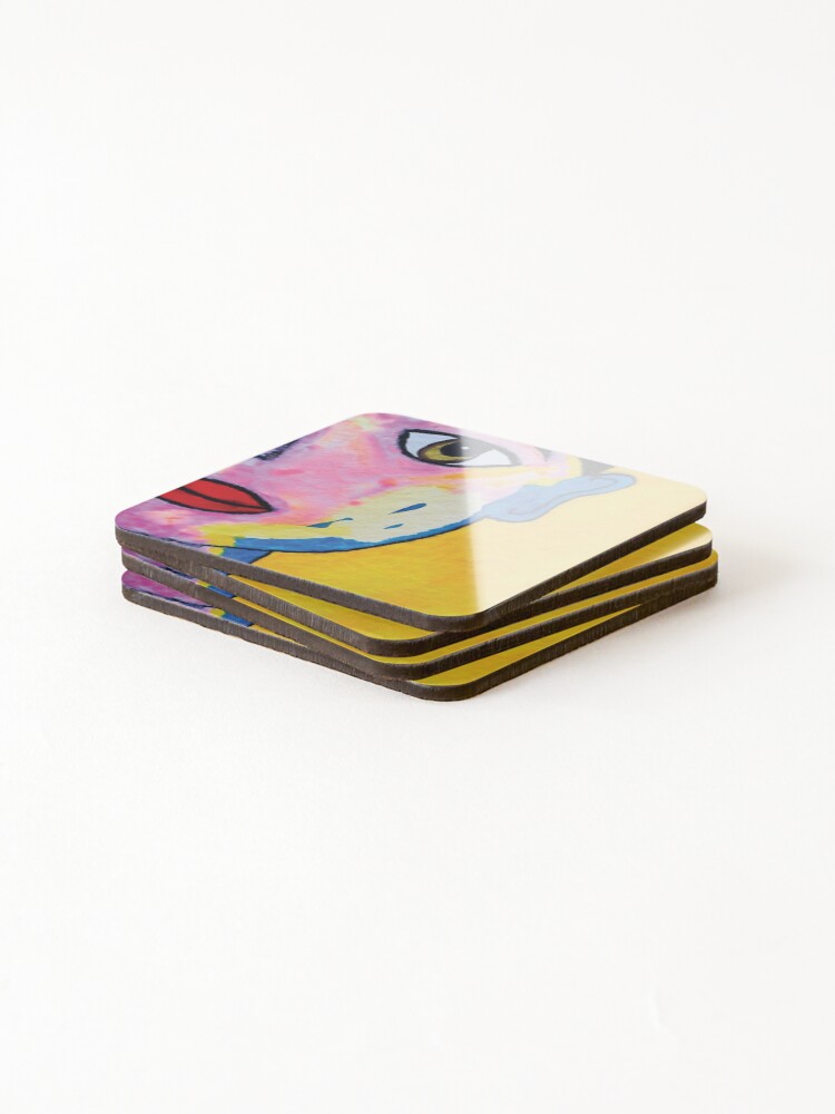 Thumbnail 4 of 5, Coasters (Set of 4), Prati designed and sold by RandaRubyRed.