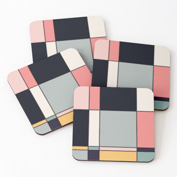 Item preview, Minimalist Abstract Squares 11 designed and sold by MaryJaneRC.