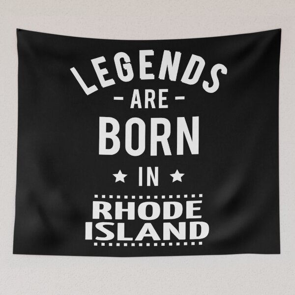 Item preview, Legends Are Born In Rhode Island designed and sold by FiveNiches.