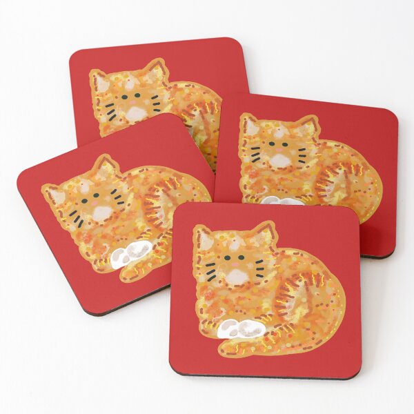 Item preview, Orange cat art design designed and sold by Marble1212.